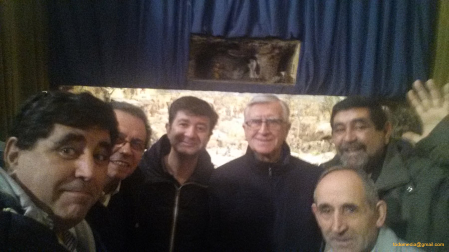 161217 1 (08) Selfie de los miembros belenistas del Xto