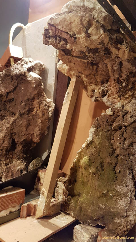 20181111 (46) Pruebas de techo en frontal simulando gruta