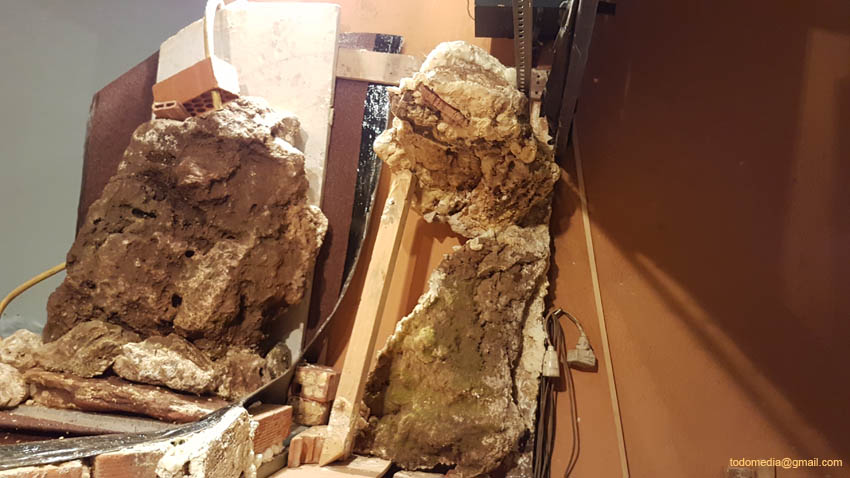 20181111 (47) Pruebas de techo en frontal simulando gruta